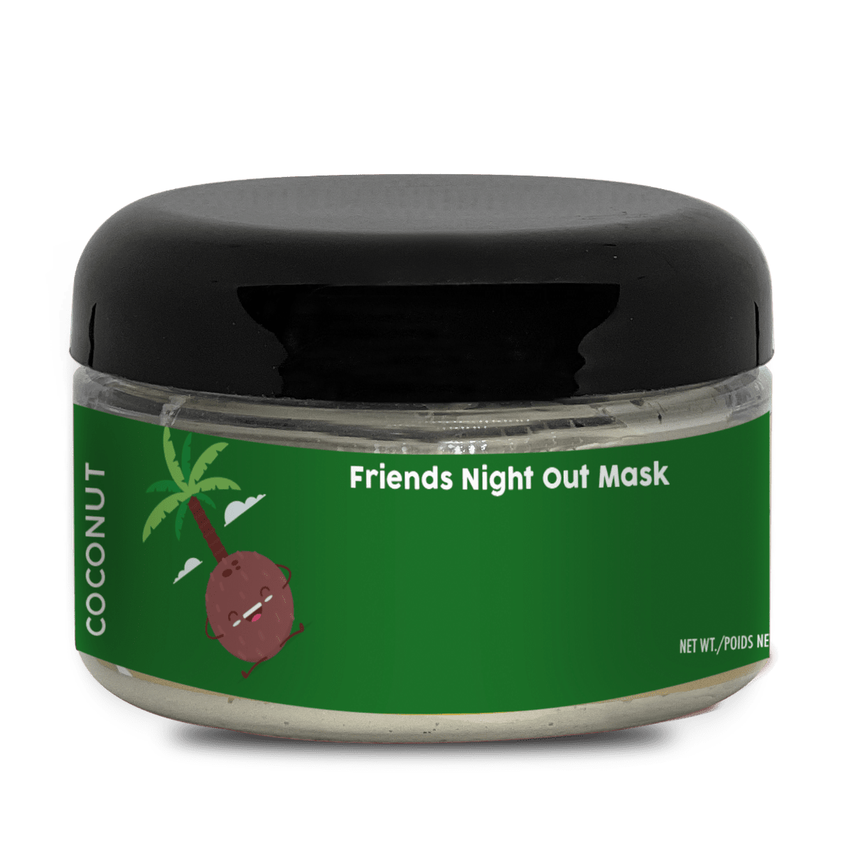 Masque à l'argile - Enfants - Noix de coco