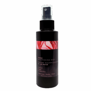 Brume nourrissante pour le visage à la rose 120 ml